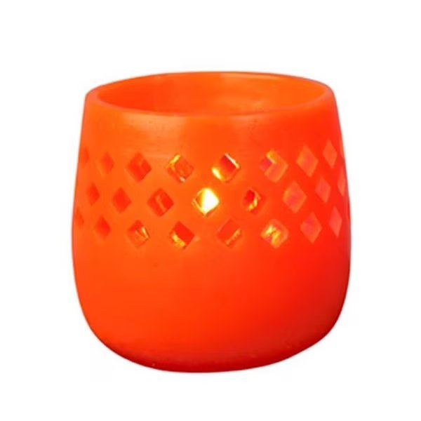 Biedermann & Sons C477 Orange Citronella Lantern Cand; Pack of 4, Biedermann & Sons, Mfr#: C477